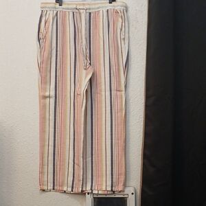 Old Navy Pink and Blue Joggers Comfortable Sweatpants